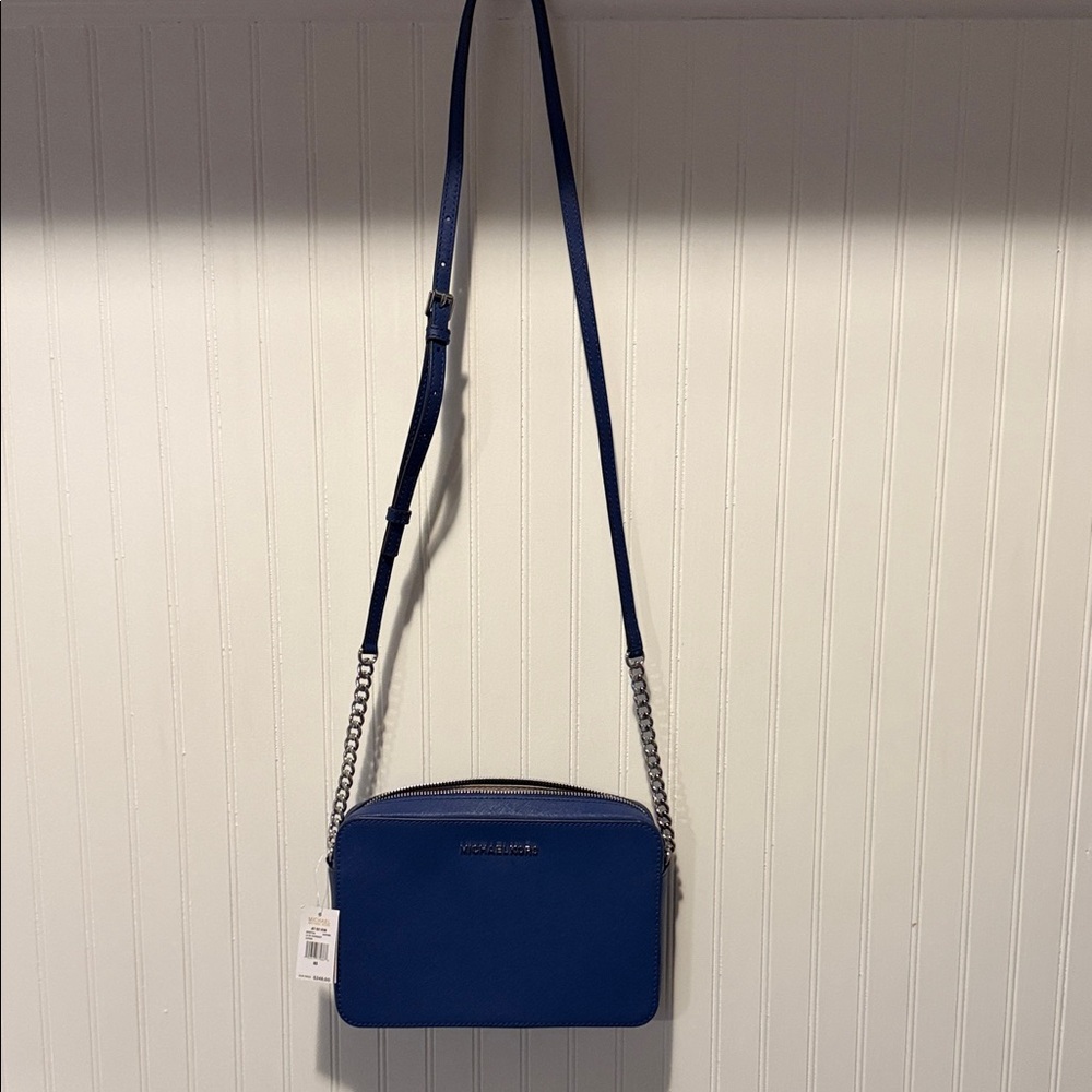MICHAEL Michael Kors Royal Blue Crossbody Camera Bag